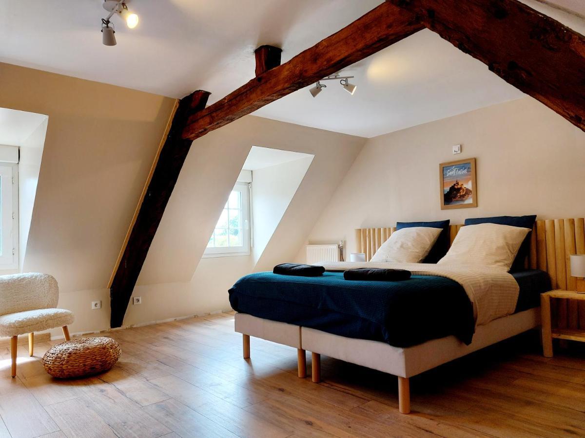 Le Rondot - Maison De Campagne Proche Mont-Saint-Michel 12Km Precey Exteriör bild